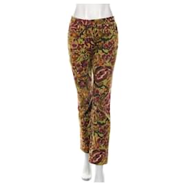 Etro Cotton Elastane Pants Multiple colors