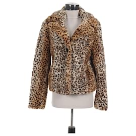 Behnaz Sarafpour-Manteaux, Vêtements d'extérieur-Multicolore,Imprimé léopard