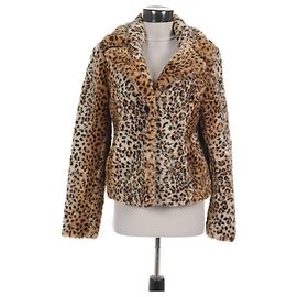 Abrigo corto Behnaz Sarafpour x Target estampado leopardo Multicolor Estampado de leopardo