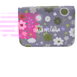 Balenciaga-Balenciaga Cash mini wallet-Pink