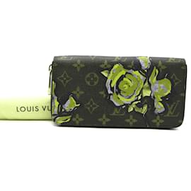 Louis Vuitton-Portefeuille long Louis Vuitton Monogram Rose Zippy Organizer-Multicolore