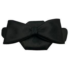 Rochas Bolsa Simone Rocha Black Bow Handle em Black Nylon Preto