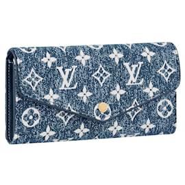 Louis Vuitton-Carteira LV Sarah nova-Azul