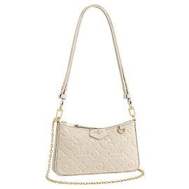Louis Vuitton Bolsa LV Easy na alça Cru