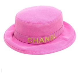 Chanel-Hats-Pink