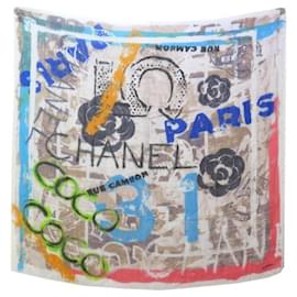 Chanel-Schals-Mehrfarben 