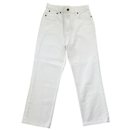 The row-jeans-Blanc