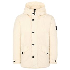 STONE ISLAND 42732 NASLAN LIGHT WATRO DOWN-TC CREAM White Cream