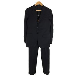 GUCCI  Setup / 2B / lined hem finish / Suit / 7-44C / Wool / NVY Navy blue