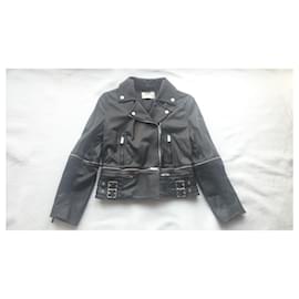 Christopher Kane-Christopher Kane leather jacket, Gr. UK 10 /EU 38, NEW-Black