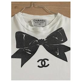 Chanel-Tops-Schwarz,Weiß