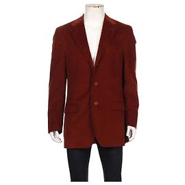 Blazer Ermenegildo Zegna Marrom Melange Algodão Marrom