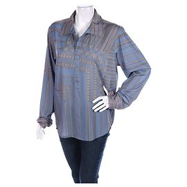 Chemisier Bleu Kenneth Cole Bleu Multicolore