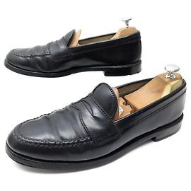 Autre Marque MOCASSINI ALDEN 10verso 44 MOCASSINI IN PELLE BOX IN PELLE CORDOVAN NERA Nero