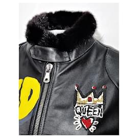 Dolce & Gabbana-Dolce&Gabbana leather jacket-Black