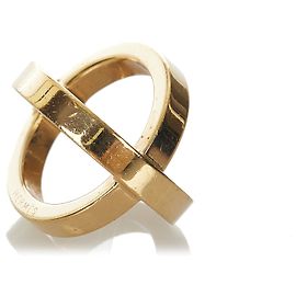 Hermès Hermes Gold Cosmos Scarf Ring Golden