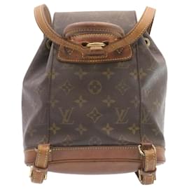 Louis Vuitton-LOUIS VUITTON Monogram Montsouris PM Backpack M51137 LV Auth ki1157-Monogram