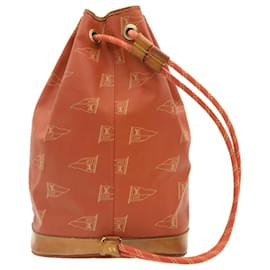 Louis Vuitton-LOUIS VUITTON cup Saint Tropez Shoulder Bag Red M80026 LV Auth ms205-Red