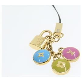 Louis Vuitton-LOUIS VUITTON Bijoux Telephonne Pastilles Charm M65388 Multicolor LV Auth th1331-Golden