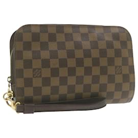 Louis Vuitton-LOUIS VUITTON Damier Ebene Orsay Clutch Bag SP Order LV Auth gt971-Other