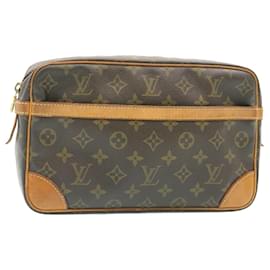 Louis Vuitton-Louis Vuitton Monogram Compiegne 28 Clutch Bag M51845 LV Auth yk2750-Other