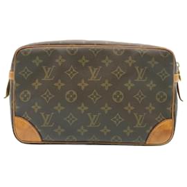 Louis Vuitton-Louis Vuitton Monogram Compiegne 28 Clutch Bag M51845 LV Auth yk2750-Other