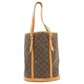 Louis Vuitton-LOUIS VUITTON Monogram Bucket GM Shoulder Bag M42236 LV Auth 26214-Other