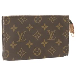 Louis Vuitton-LOUIS VUITTON Monogram Bucket PM Bolsa de acessórios LV Auth 25376-Outro