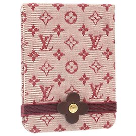 Gucci LOUIS VUITTON Monogram Mini Carnet Bloc-Notes Rouge R20837 Auth ds058 Rouge