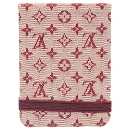 Gucci-LOUIS VUITTON Monogramm Mini Carnet Notizblock Rot R20837 Authentifizierungsdaten058-Rot