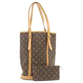 Louis Vuitton-LOUIS VUITTON Monogram Bucket GM Shoulder Bag M42236 LV Auth ar4918-Other