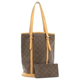 Louis Vuitton-LOUIS VUITTON Monogram Bucket GM Shoulder Bag M42236 LV Auth ts025-Other