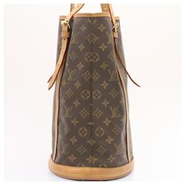 Louis Vuitton-LOUIS VUITTON Monogram Bucket GM Shoulder Bag M42236 LV Auth jk547-Other