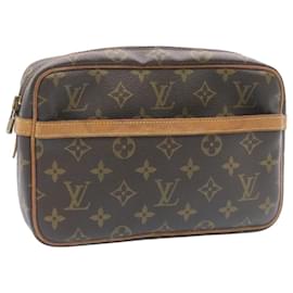 Louis Vuitton-Louis Vuitton Monogram Compiegne 23 Clutch Bag M51847 LV Auth ds007-Other
