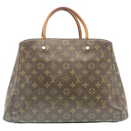 Louis Vuitton-LOUIS VUITTON Monogram Montaigne 27 2Way Shoulder Tote Bag M41056 LV Auth 25980-Other