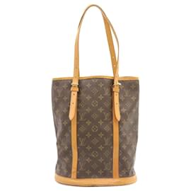 Louis Vuitton-LOUIS VUITTON Monogram Bucket GM Shoulder Bag M42236 LV Auth ac024-Other