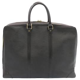 Louis Vuitton-LOUIS VUITTON Epi Porte Documan Voyage Business Bag Black M54472 LV Auth yt628-Black
