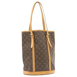 Louis Vuitton-LOUIS VUITTON Monogram Bucket GM Shoulder Bag M42236 LV Auth jk536-Monogram