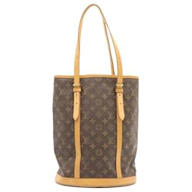Louis Vuitton-LOUIS VUITTON Monogram Bucket GM Shoulder Bag M42236 LV Auth jk536-Monogram