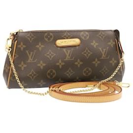 Louis Vuitton-Louis Vuitton Monogram Eva 2Way Shoulder Hand Pouch M95567 Auth LV 26008-Other