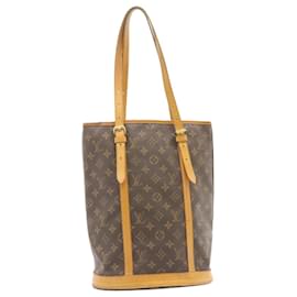 Louis Vuitton-LOUIS VUITTON Monogram Bucket GM Shoulder Bag M42236 LV Auth 24090-Other