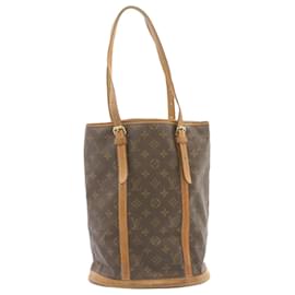 Louis Vuitton-LOUIS VUITTON Monogram Bucket GM Shoulder Bag M42236 LV Auth 24085-Other