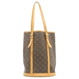 Louis Vuitton-LOUIS VUITTON Monogram Bucket GM Shoulder Bag Pouch M42236 LV Auth 23368-Other