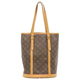 Louis Vuitton-LOUIS VUITTON Monogram Bucket GM Shoulder Bag M42236 LV Auth jk617-Other