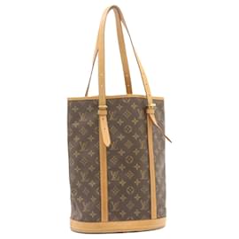 Louis Vuitton-LOUIS VUITTON Monogram Bucket GM Shoulder Bag M42236 LV Auth ro009-Other