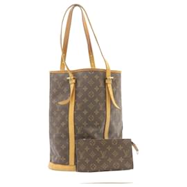 Louis Vuitton-LOUIS VUITTON Monogram Bucket GM Shoulder Bag M42236 LV Auth yk1933-Other