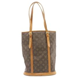 Louis Vuitton-LOUIS VUITTON Monogram Bucket GM Shoulder Bag M42236 LV Auth 24301-Other