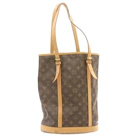 Louis Vuitton-LOUIS VUITTON Monogram Bucket GM Shoulder Bag M42236 LV Auth 24377-Other