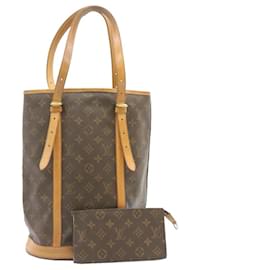 Louis Vuitton-LOUIS VUITTON Monogram Bucket GM Shoulder Bag M42236 LV Auth jk496-Other