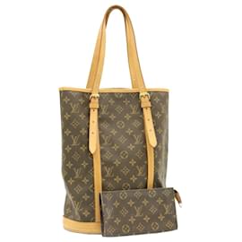 Louis Vuitton-LOUIS VUITTON Monogram Bucket GM Shoulder Bag M42236 LV Auth as161-Other
